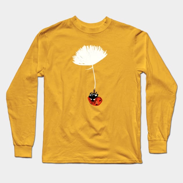 Ladybug flight Long Sleeve T-Shirt by Manitarka